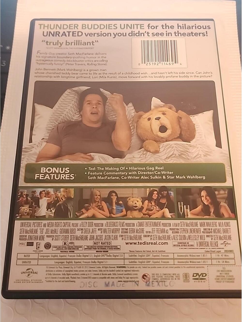 Ted (DVD, 2012) - Picture 2 of 3